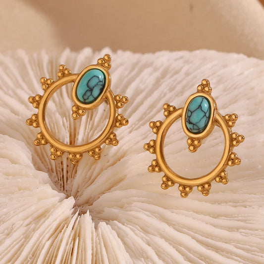 Azul Sol Studs